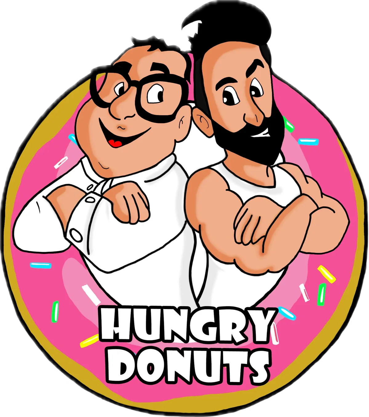 Interno del negozio Hungry Donuts a Cittadella