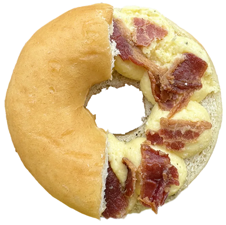 Carborara — donut Hungry Donuts salato