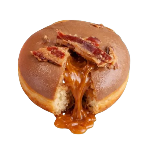 BacoM Caramel — donut Hungry Donuts 